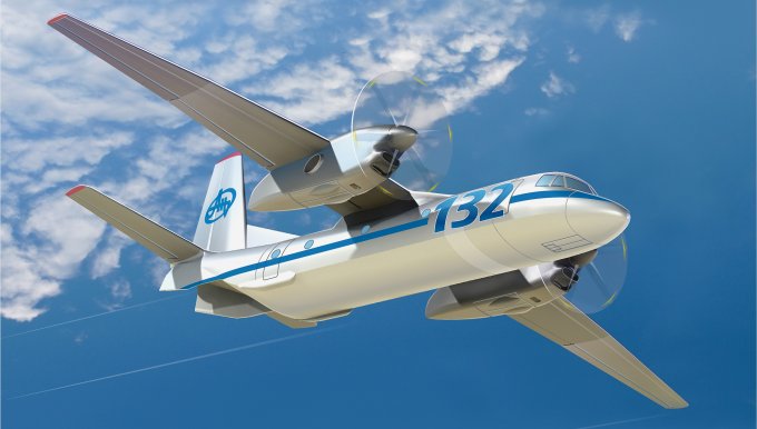«Антонов» представил новый транспортный самолет Ан-132