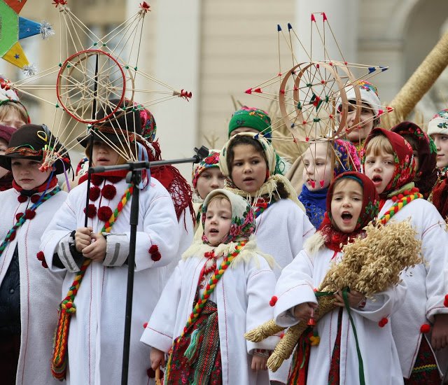 Колоритное Рождество в Украине. Фото
