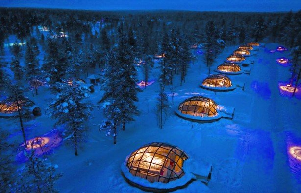 Завораживающие интерьеры отелей, построенных изо льда. Фото