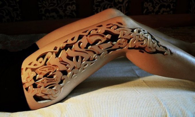 Татуировки, как произведения искусства. Фото