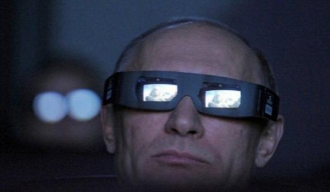 "Путин в кинотеатре": Сеть хохочет над свежей карикатурой