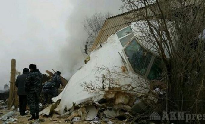 Обнародована вероятная причина падения Boeing 747 в Киргизии