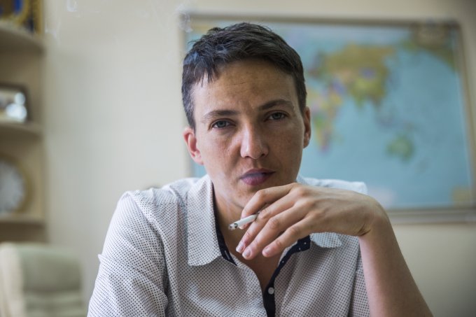 Надежда Савченко прокомментировала встречу с пленными в тюрьме "ДНР"