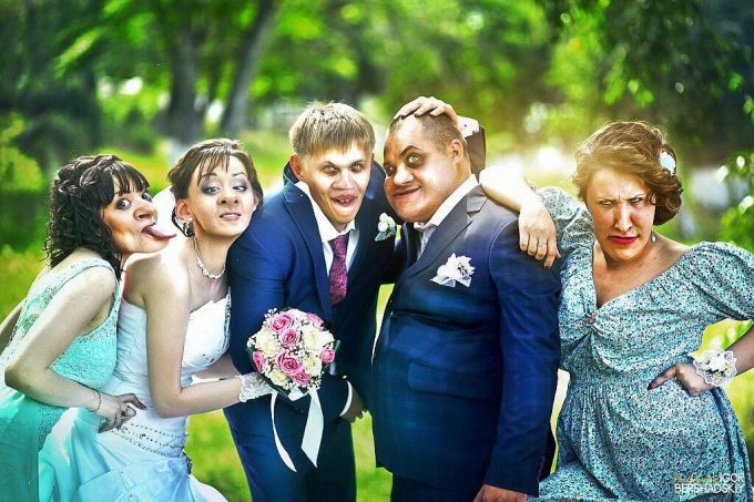 Подборка улетных свадебных фото для отличного настроения