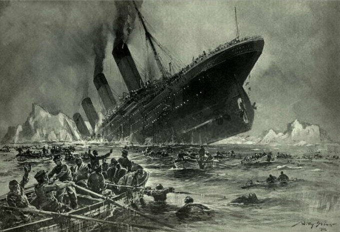 Удивительные факты из истории гибели «Титаника». Фото