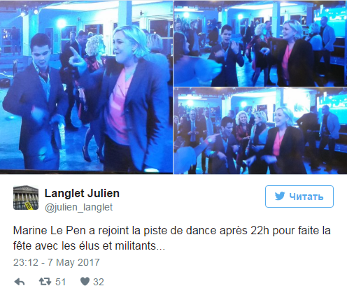 В Сети высмеяли проигрыш Марин Ле Пен на выборах во Франции