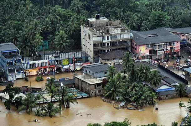 Наводнение накрыло Шри-Ланку: более сотни погибших