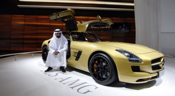Роскошные автомобили арабских шейхов 