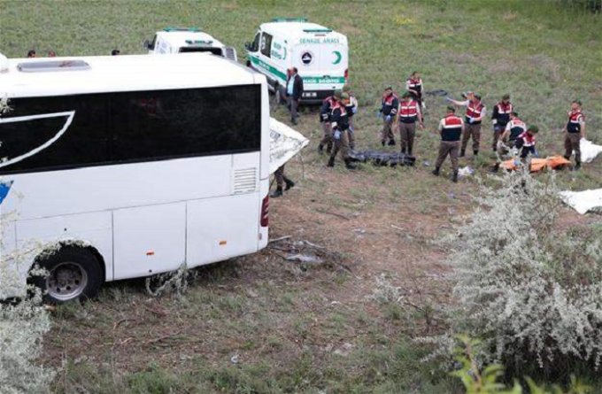 Очередная автокатастрофа в Турции: 8 погибших, 34 пострадавших. Видео