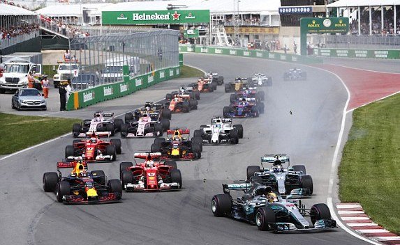 Формула-1: Хэмилтон в шестой раз стал победителем Гран-при Канады 