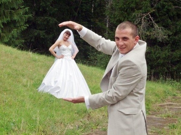 Самые нелепые и смешные свадебные снимки