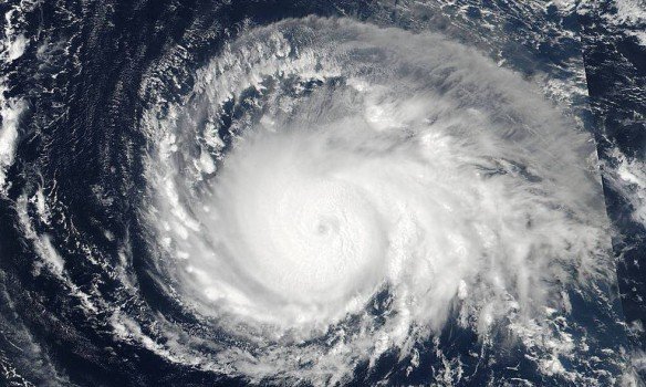NASA показало ураган Ирма из космоса. Видео