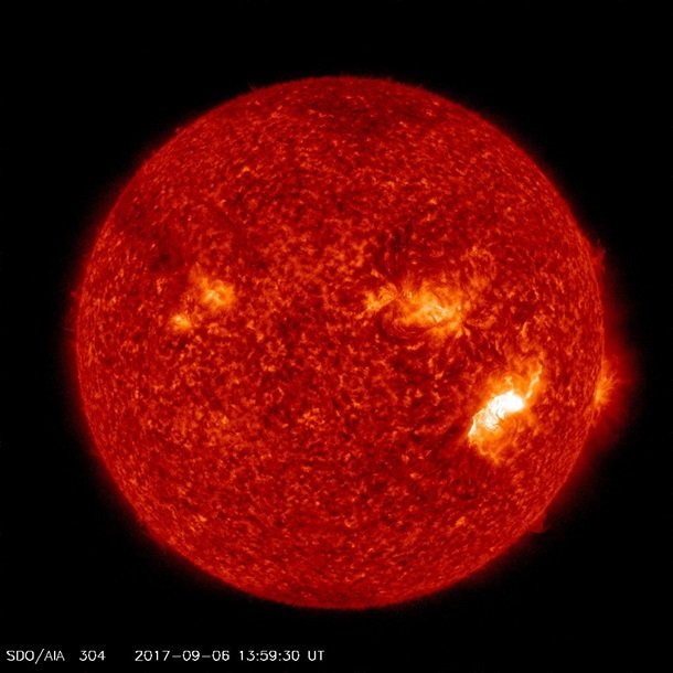 Астрономы зафиксировали самую крупную за 12 лет вспышку на Солнце