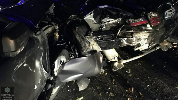 Опасные игры: в Харькове нетрезвый водитель разбил несколько автомобилей