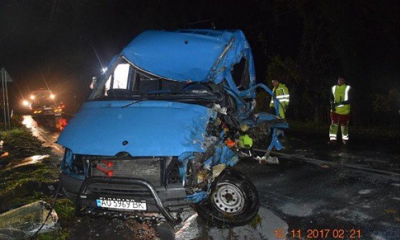 В Словакии украинцы попали в аварию: один человек погиб