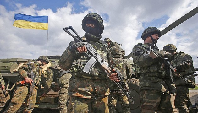 За минувшие сутки в зоне АТО украинские военные не пострадали