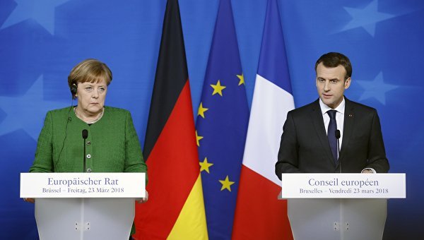 Меркель и Макрон сделали совместное заявление по реформированию Европы