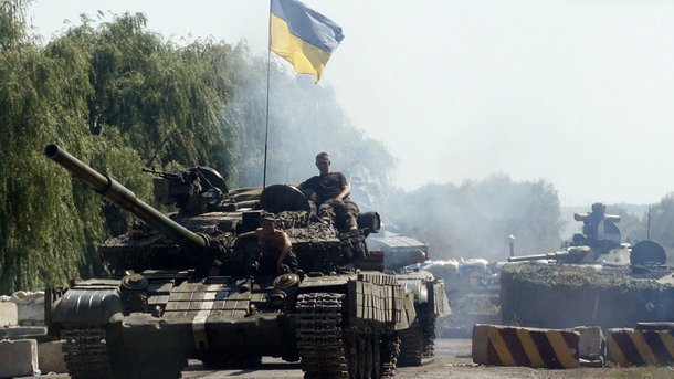В зоне АТО получили ранения двое украинских военных