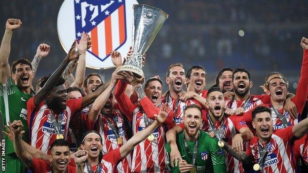 Наши поздравления: Атлетико одержал победу в Лиге Европы