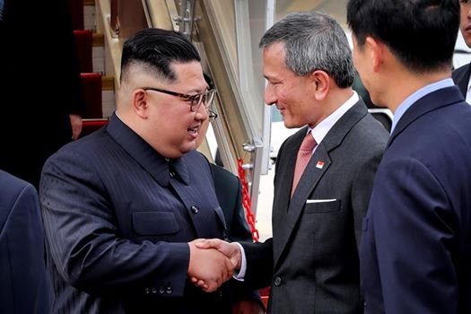 Ким Чен Ын прибыл в Сингапур на встречу с Трампом