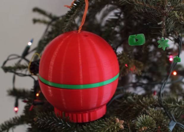 Ялинкова іграшка: американець придумав цікавий 3D-принтер