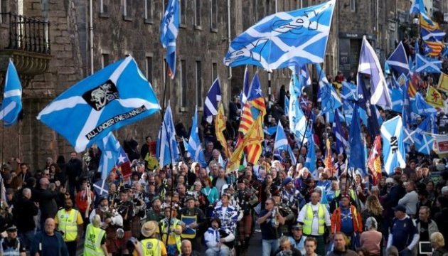В Единбурзі відбувається марш за незалежність Шотландії