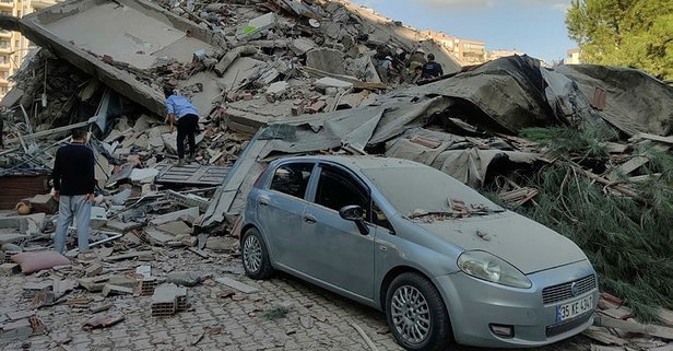 В Туреччині та Греції сильний землетрус зруйнував будинки. Фото 