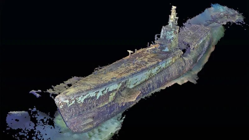 Обломки американской подводной лодки времен Второй мировой войны нашли спустя 80 лет