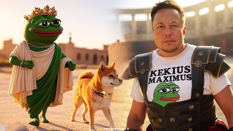 Илон Маск сменил имя на "Kekius Maximus" в соцсети X для дампинга мемкоина