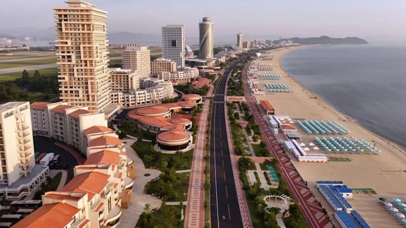 КНДР открывает пляжный курорт Вонсан Калма