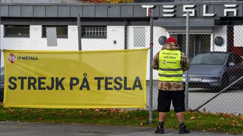 Шведские автомеханики против Tesla