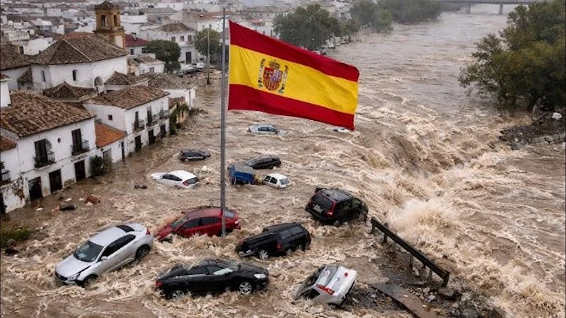 Шторм Леонардо обрушился на Европу и Северную Африку